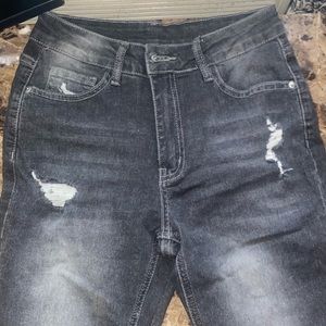 Jeans and why because I just got them and they don’t fit me